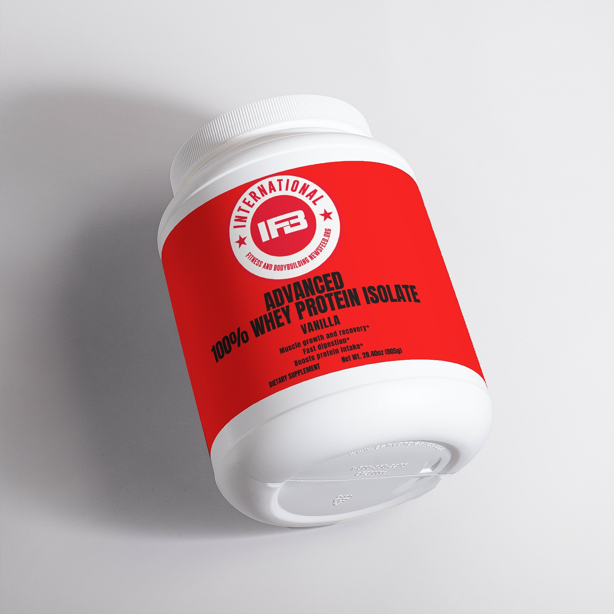 IFB ADVANCED 100% Whey Protein Isolate Powder - Vanilla