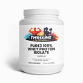 THRIXINE Pure3 Whey Protein Isolate Powder - Vanilla