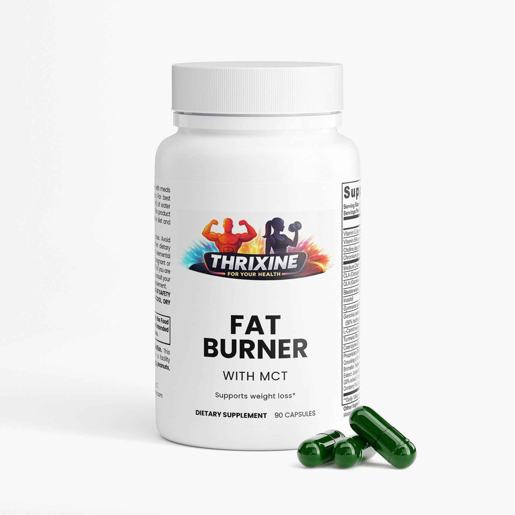 THRIXINE Fat Burner with MCT - 90 Capsules