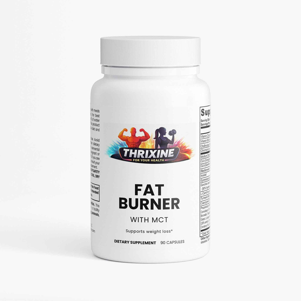 THRIXINE Fat Burner with MCT - 90 Capsules