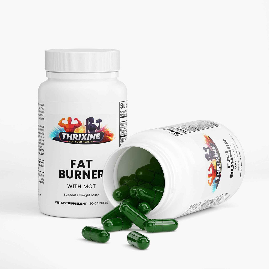 THRIXINE Fat Burner with MCT - 90 Capsules