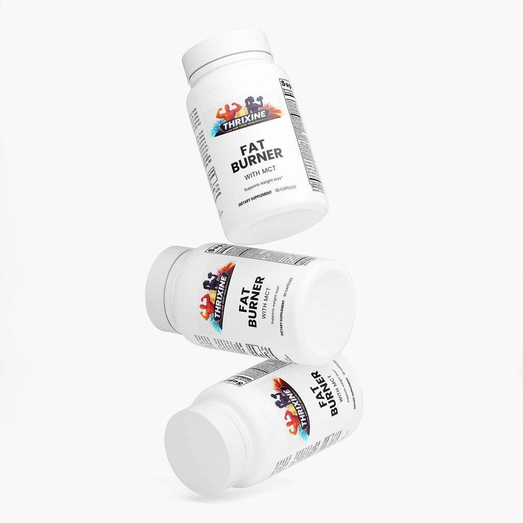 THRIXINE Fat Burner with MCT - 90 Capsules