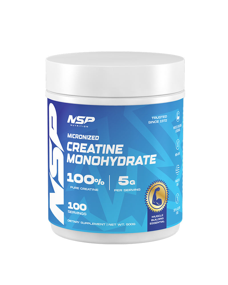 NSP Micronized Creatine Monohydrate Powder - Unflavored