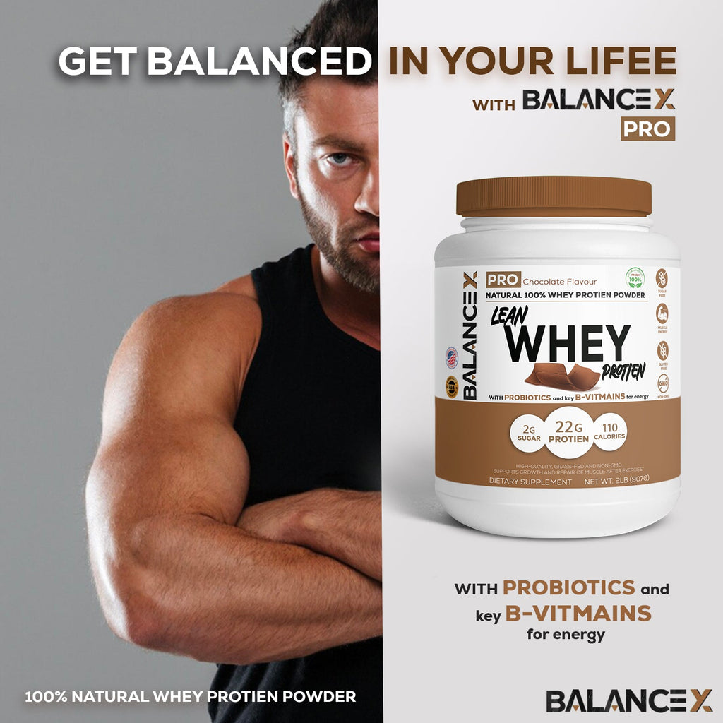 BALANCEX Natural Lean Whey Protein - Chocolate