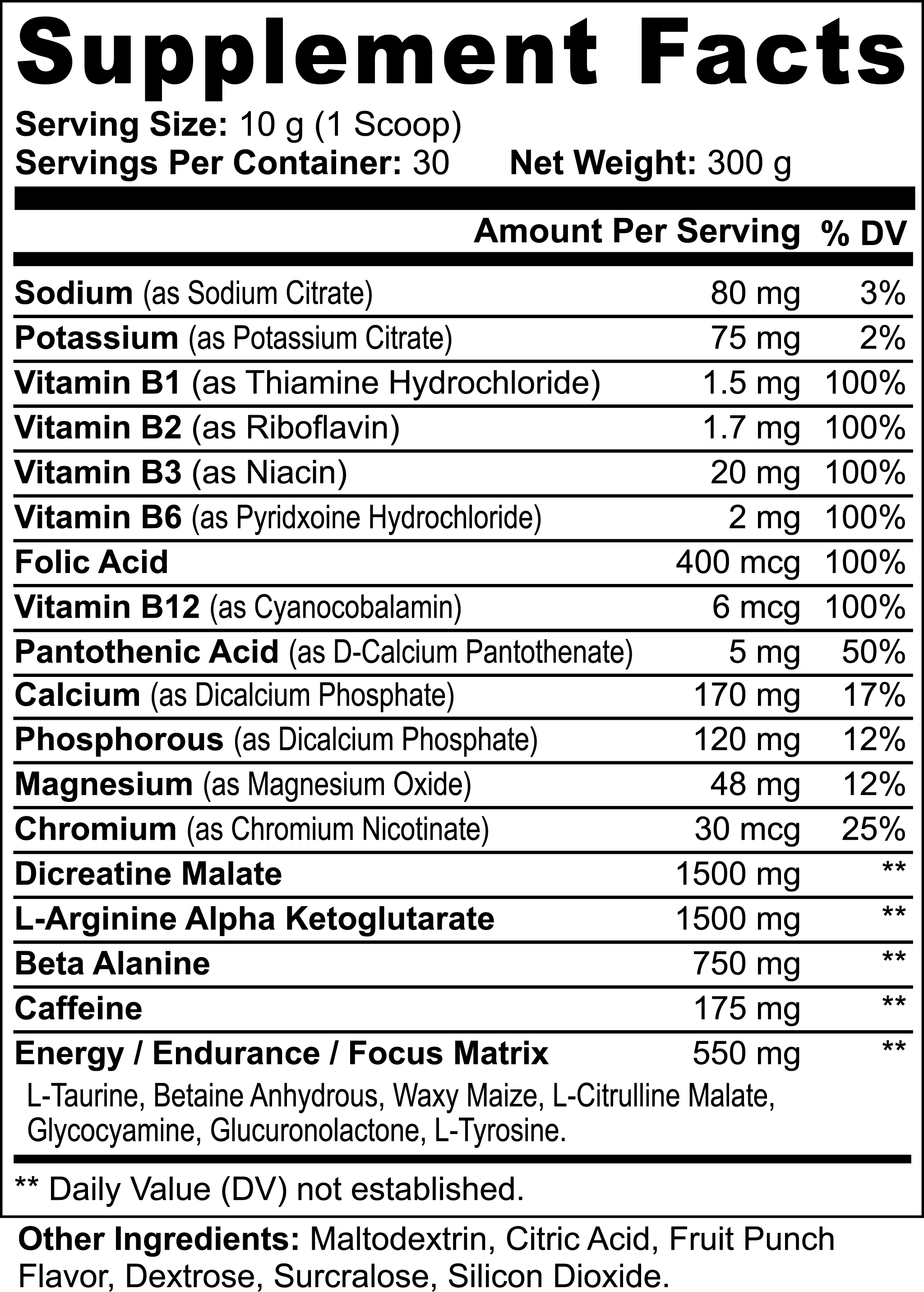 2.0 LIFESTYLE Nitro Pump Pre-Workout - Watermelon