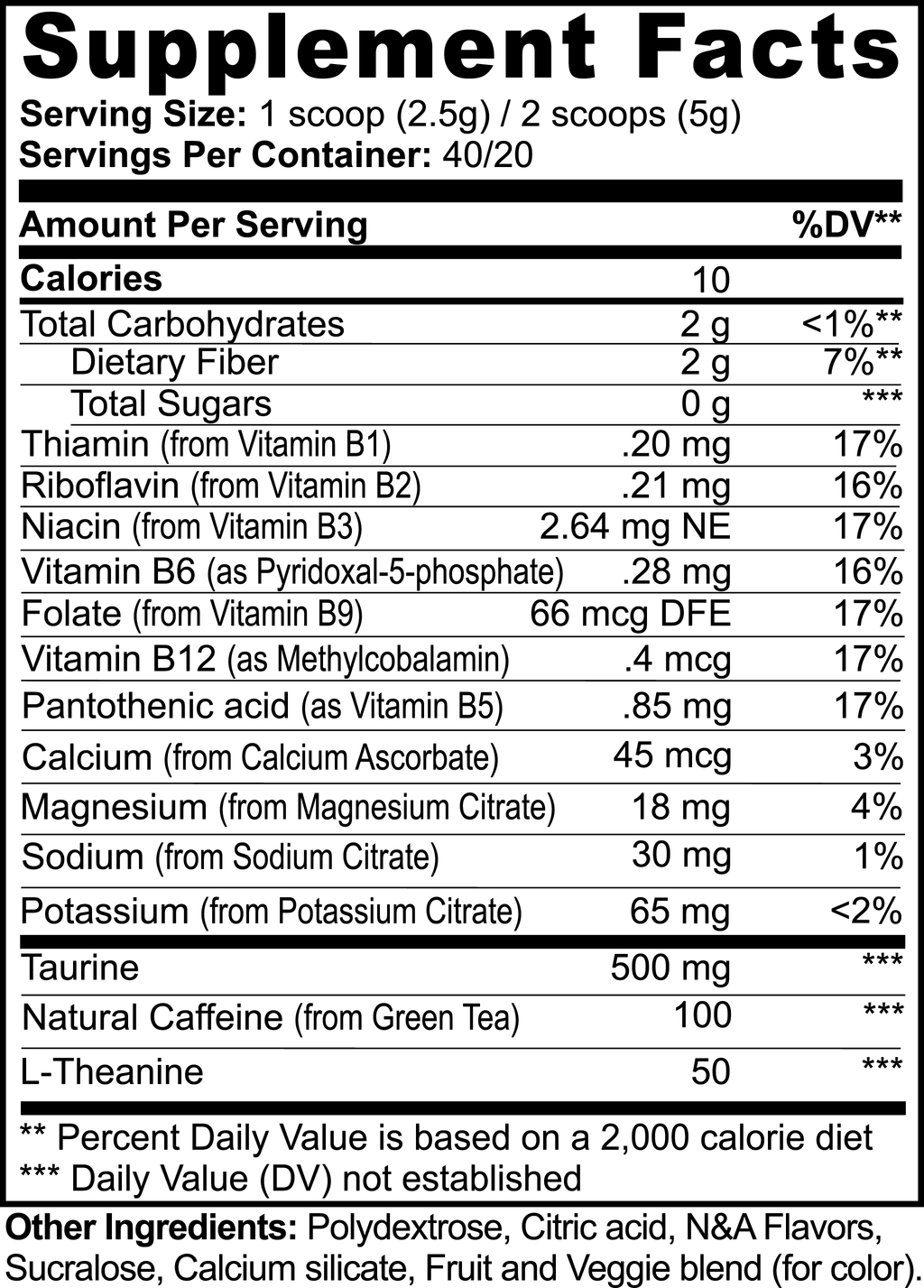 VIRTRUE Sugar-Free Pre-Workout - Strawberry Shortcake