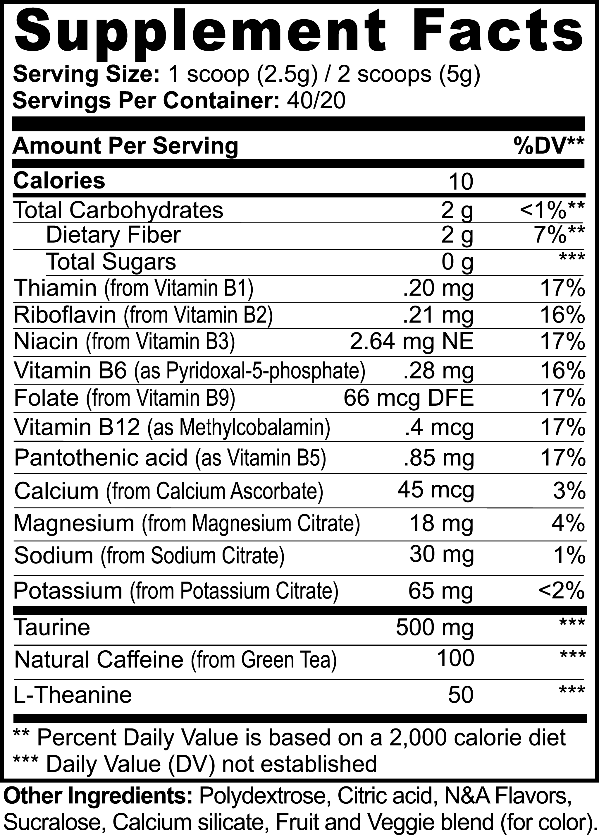 VIRTRUE Sugar-Free Pre-Workout - Strawberry Shortcake