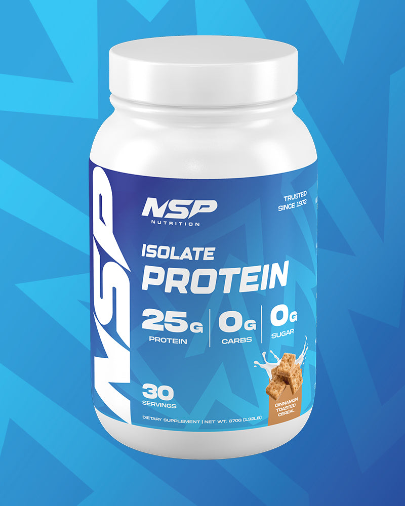 NSP Isolate Protein Powder - 2 Flavors
