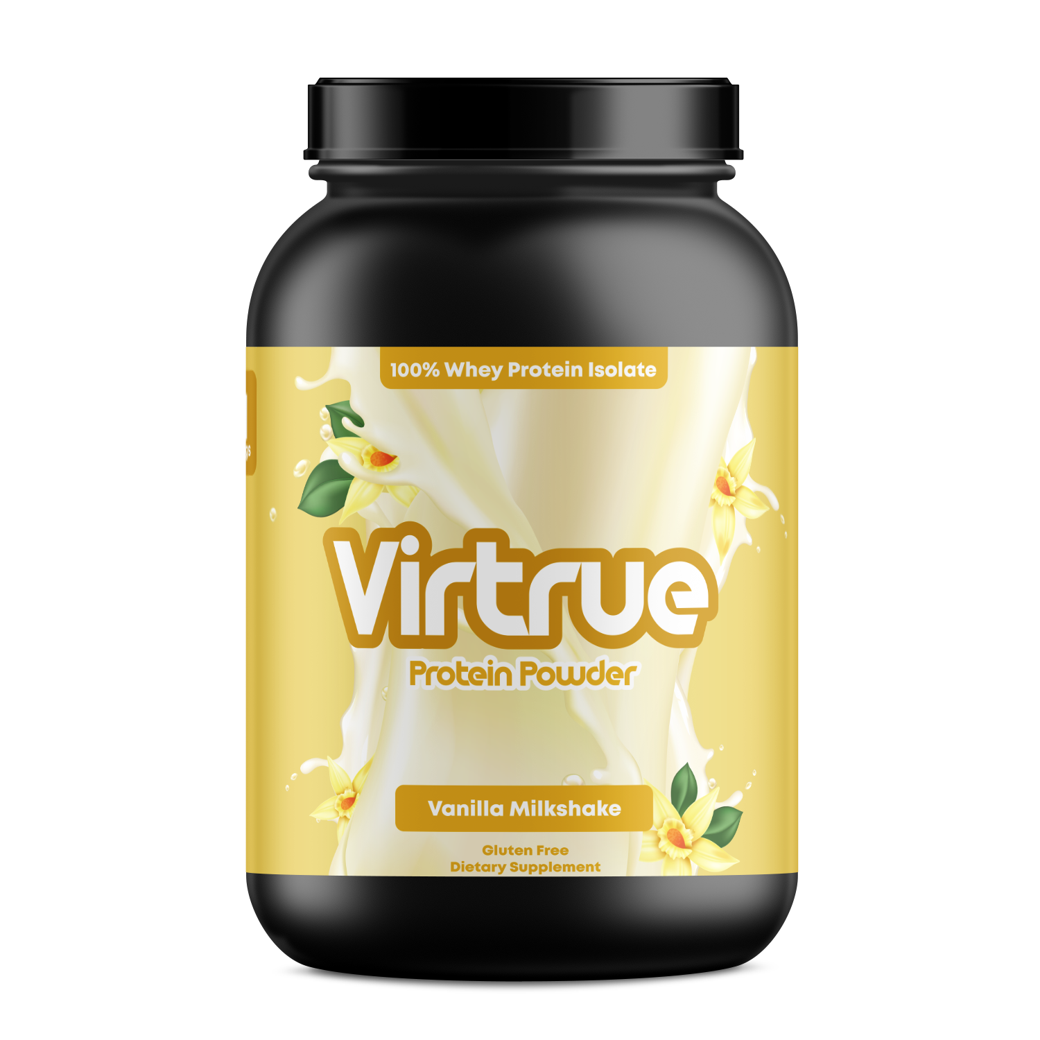 VIRTRUE Whey Protein Isolate Powder - Vanilla Milkshake