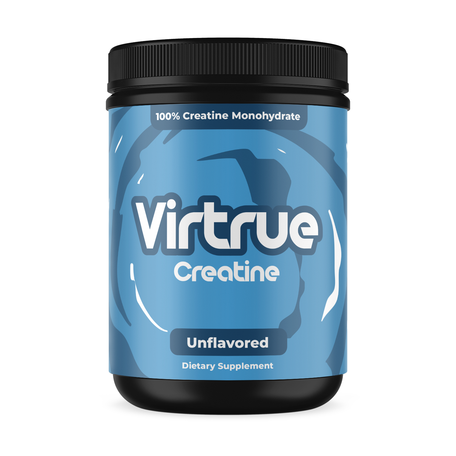 VIRTRUE Creatine Monohydrate Powder - Unflavored