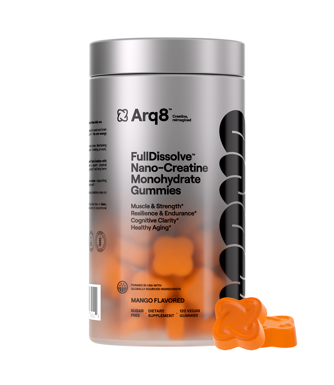 Arq8™ Nano-Creatine Monohydrate Gummies - 2 Flavors