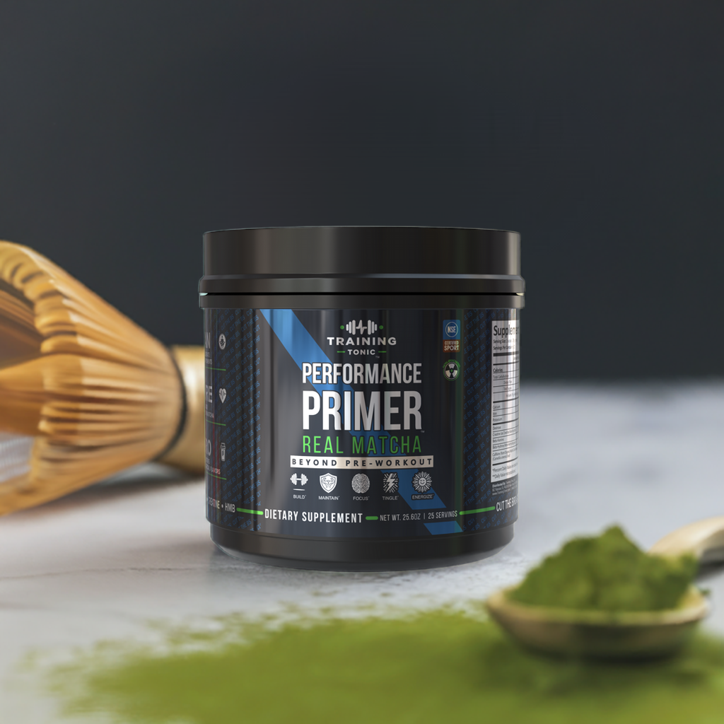 TRAINING TONIC Performance Primer Pre-Workout - Matcha