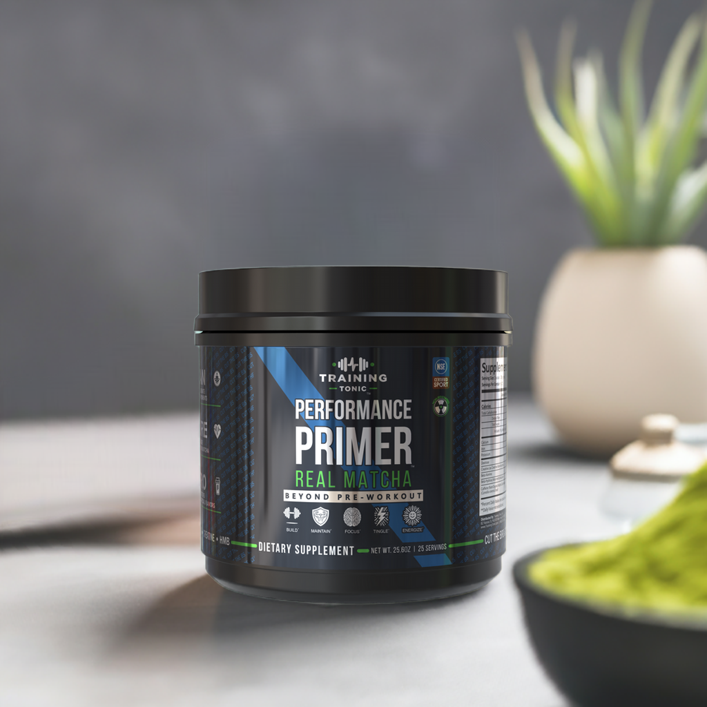 TRAINING TONIC Performance Primer Pre-Workout - Matcha