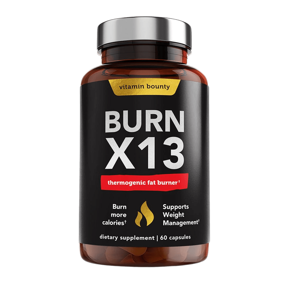 VITAMIN BOUNTY Burn X13 Thermogenic Fat Burner - 60 Capsules