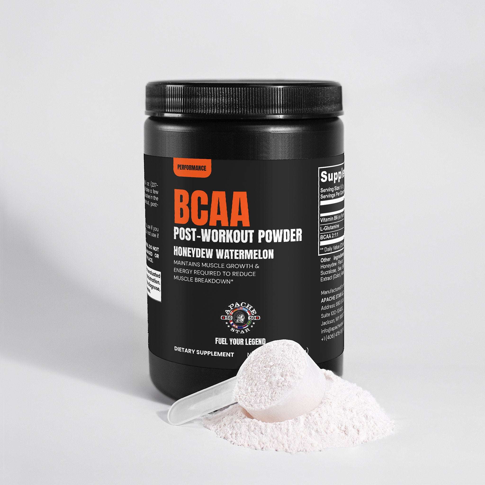 APACHE STAR BCAA Post-Workout Powder - Honeydew Watermelon