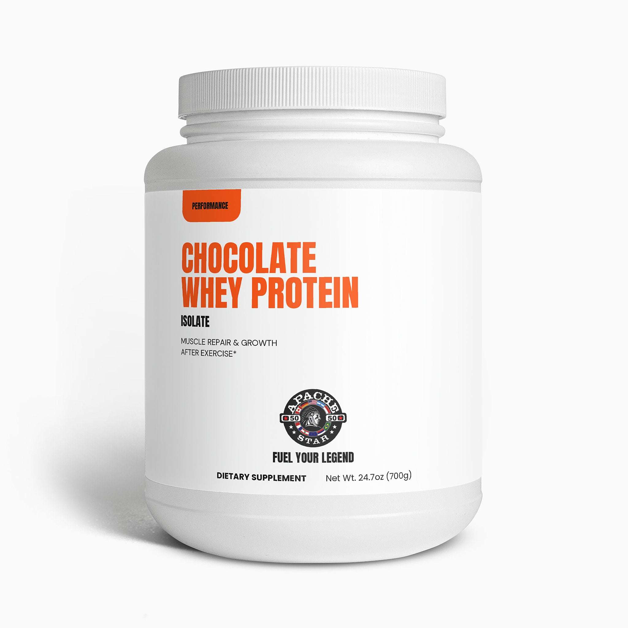 APACHE STAR Whey Protein Isolate Powder - Chocolate