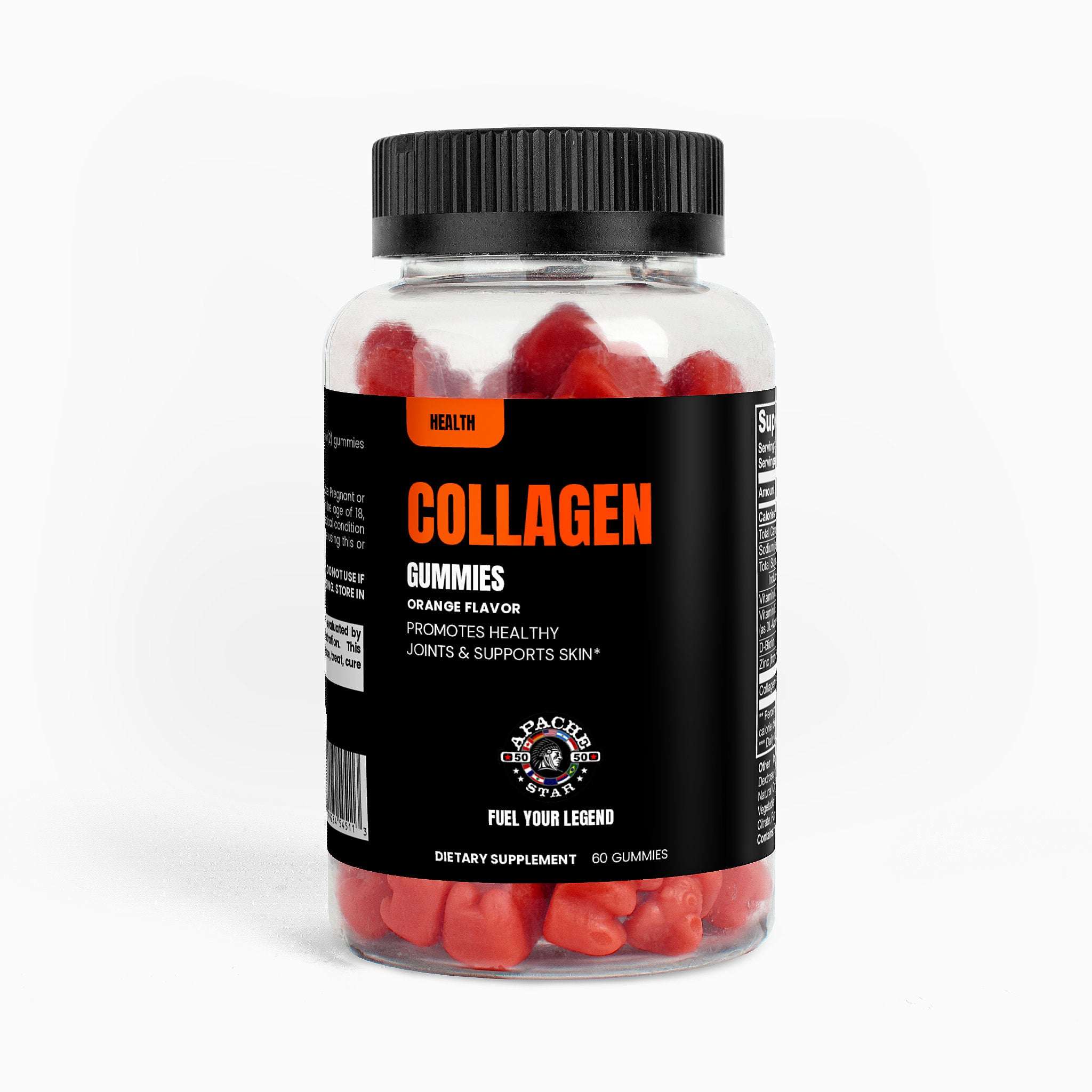 APACHE STAR Collagen Gummies - Orange
