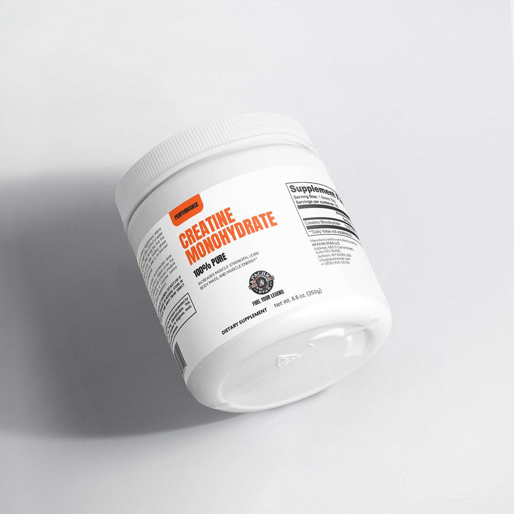 APACHE STAR 100% Pure Creatine Monohydrate Powder - Unflavored