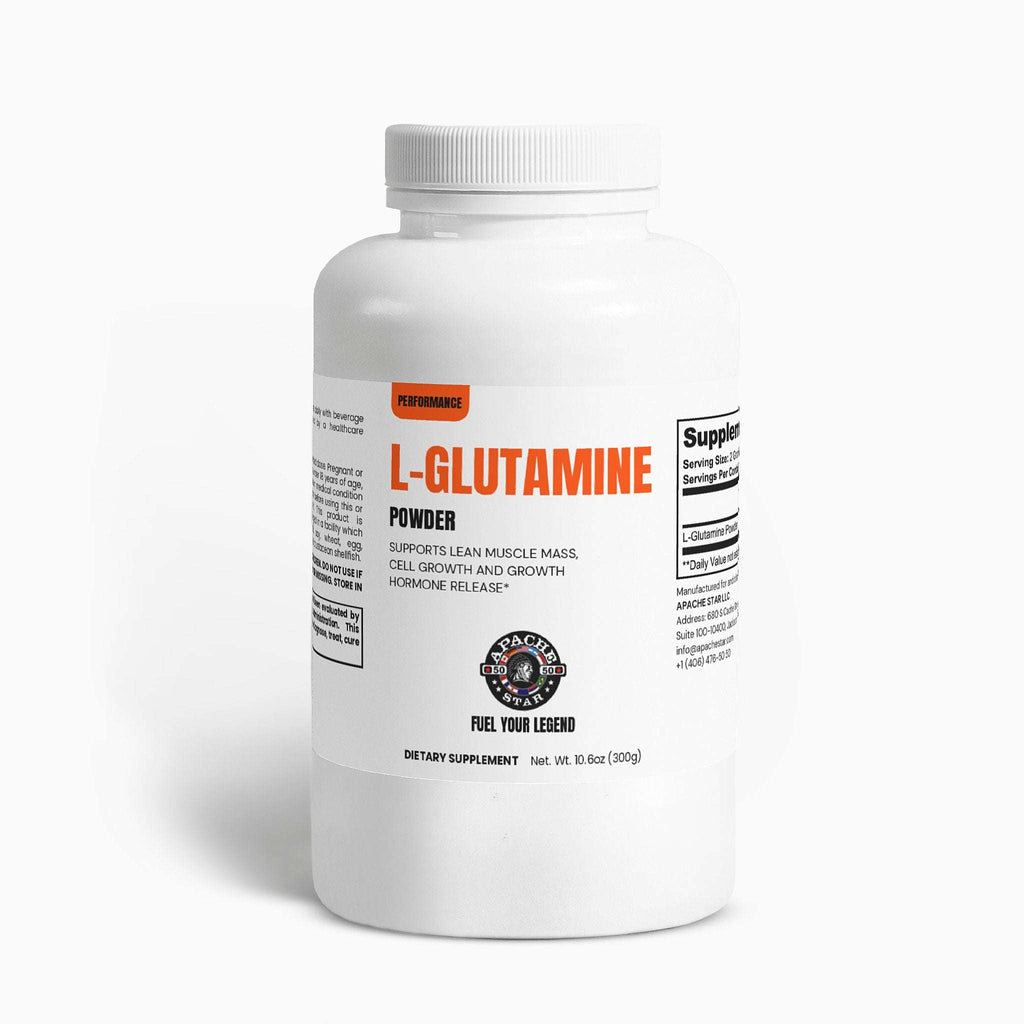 APACHE STAR L-Glutamine Powder - Unflavored