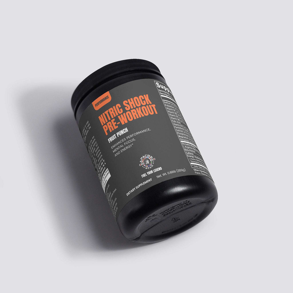 APACHE STAR Nitric Shock Pre-Workout - Fruit Punch