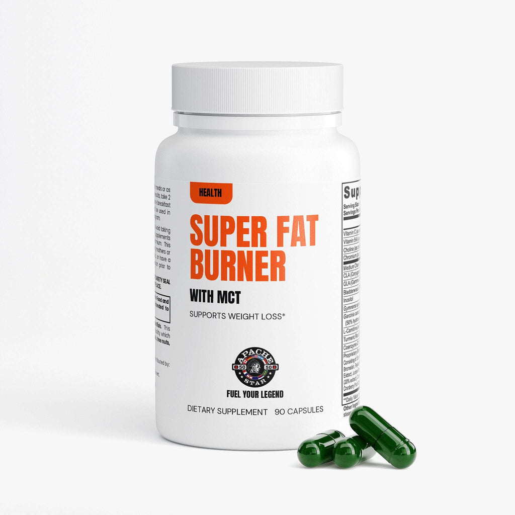 APACHE STAR Super Fat Burner With MCT - 90 Capsules