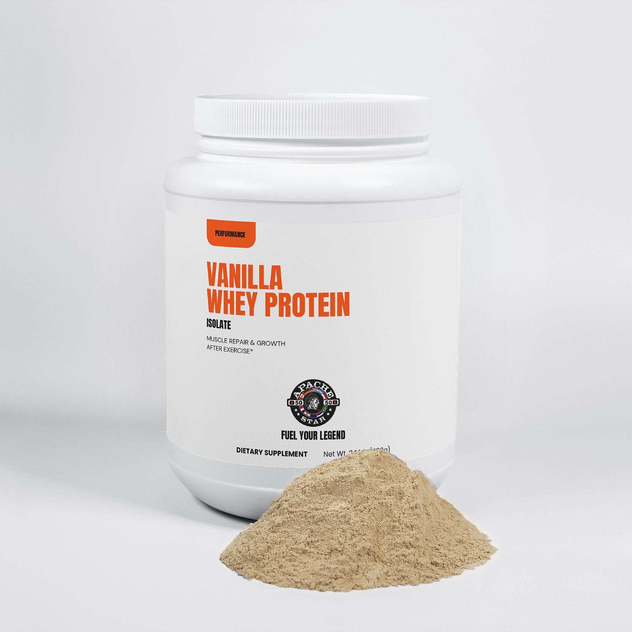APACHE STAR Whey Protein Isolate Powder - Vanilla