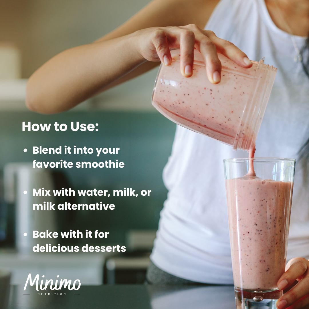 MINIMO Whey Protein Isolate Powder - Chocolate