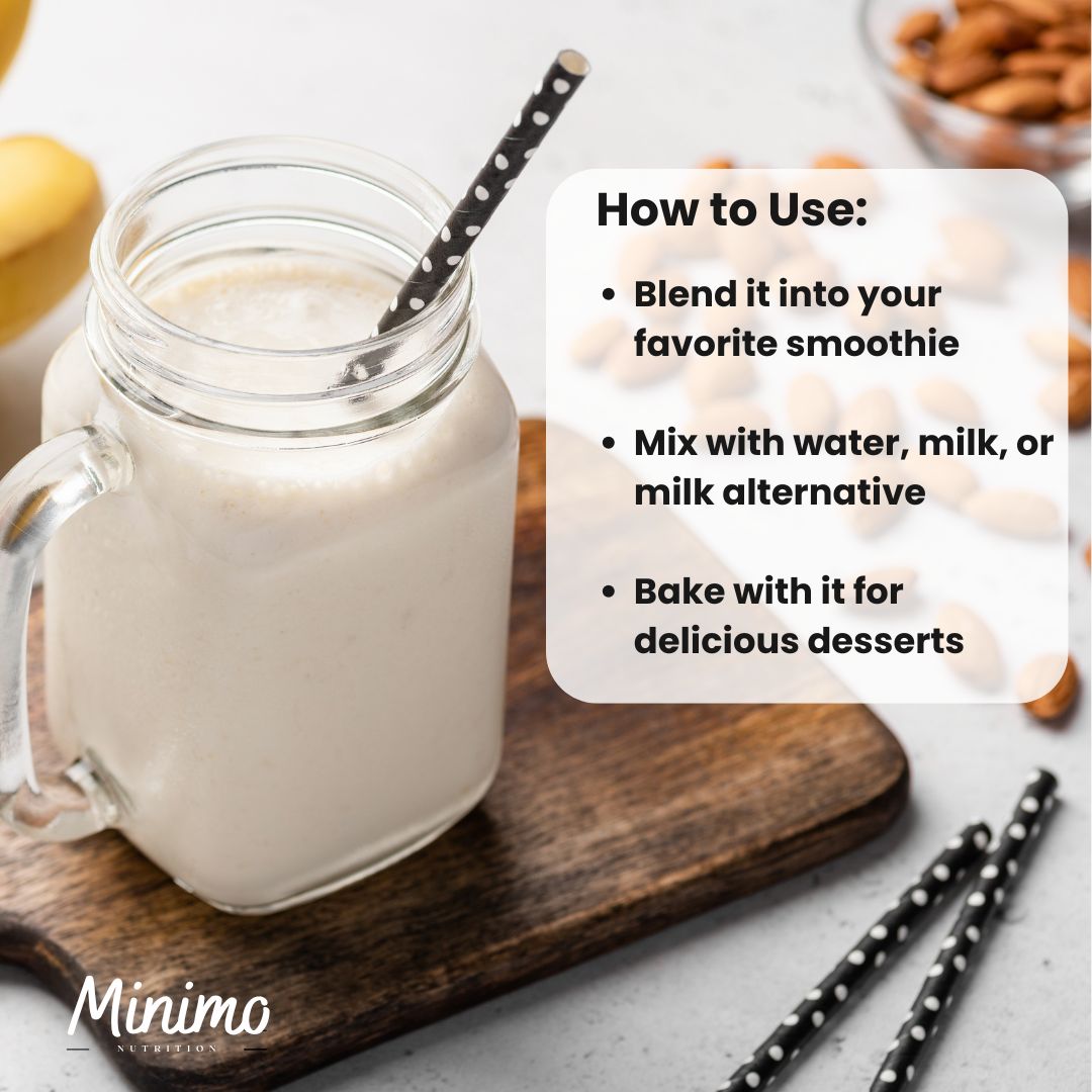 MINIMO Whey Protein Isolate Powder - Vanilla