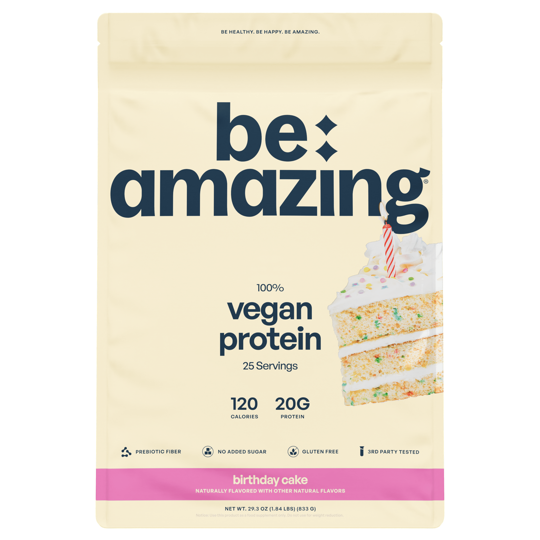 be amazing Vegan Protein Powder - 15 Flavors
