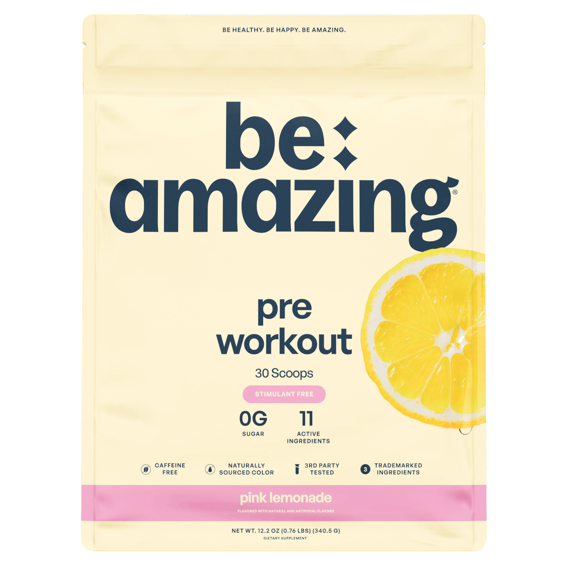 be amazing Pre-Workout - 10 Flavors