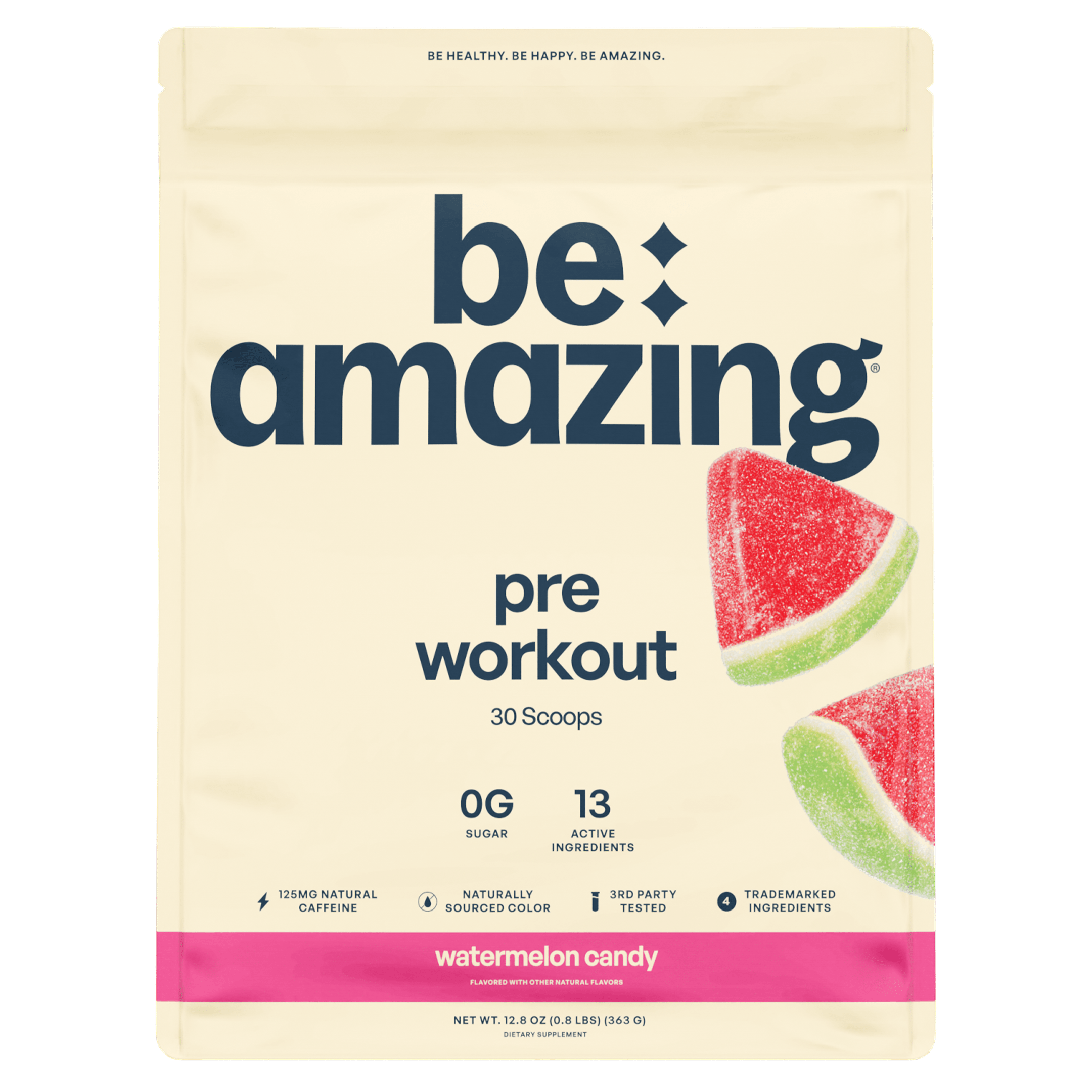 be amazing Pre-Workout - 10 Flavors