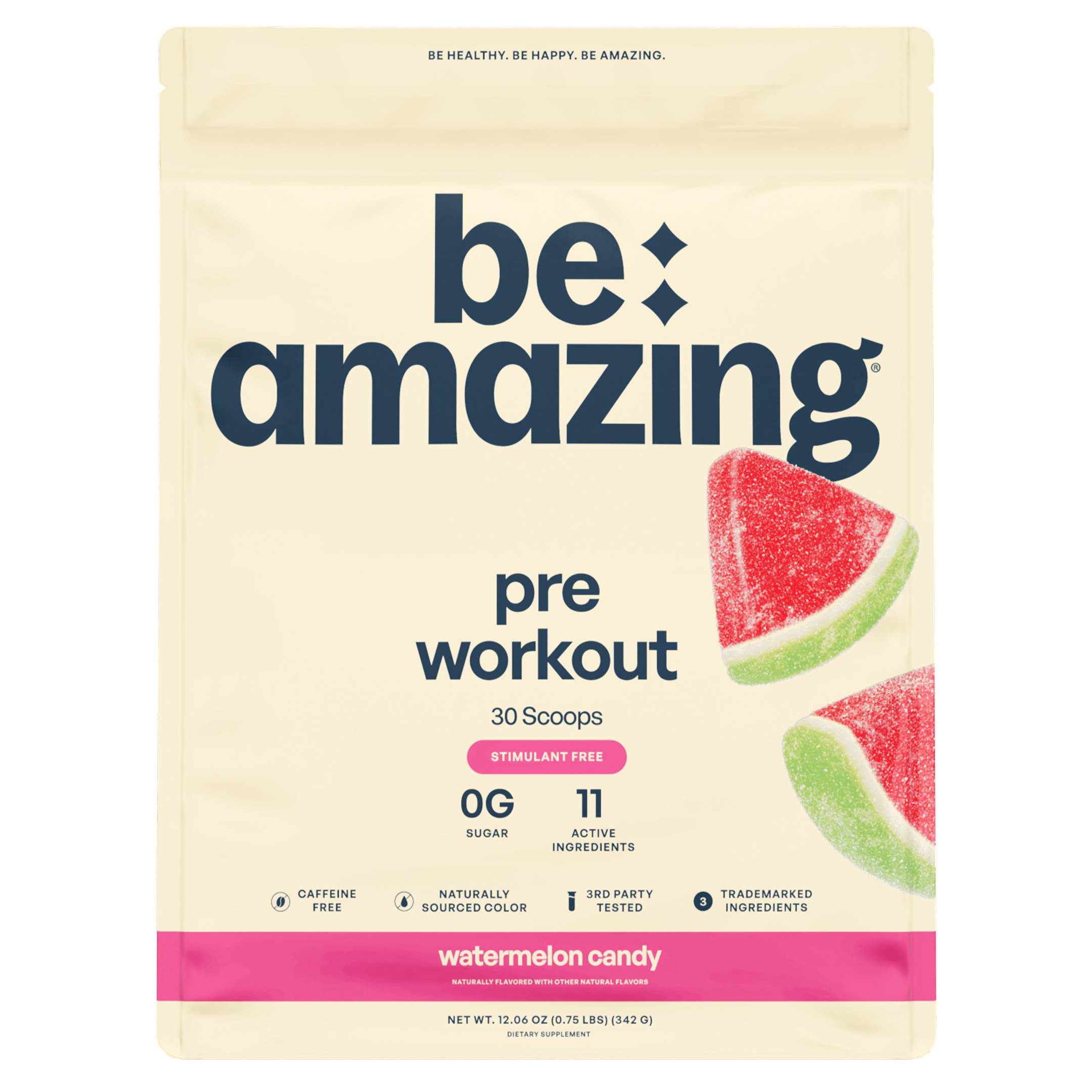 be amazing Pre-Workout - 10 Flavors