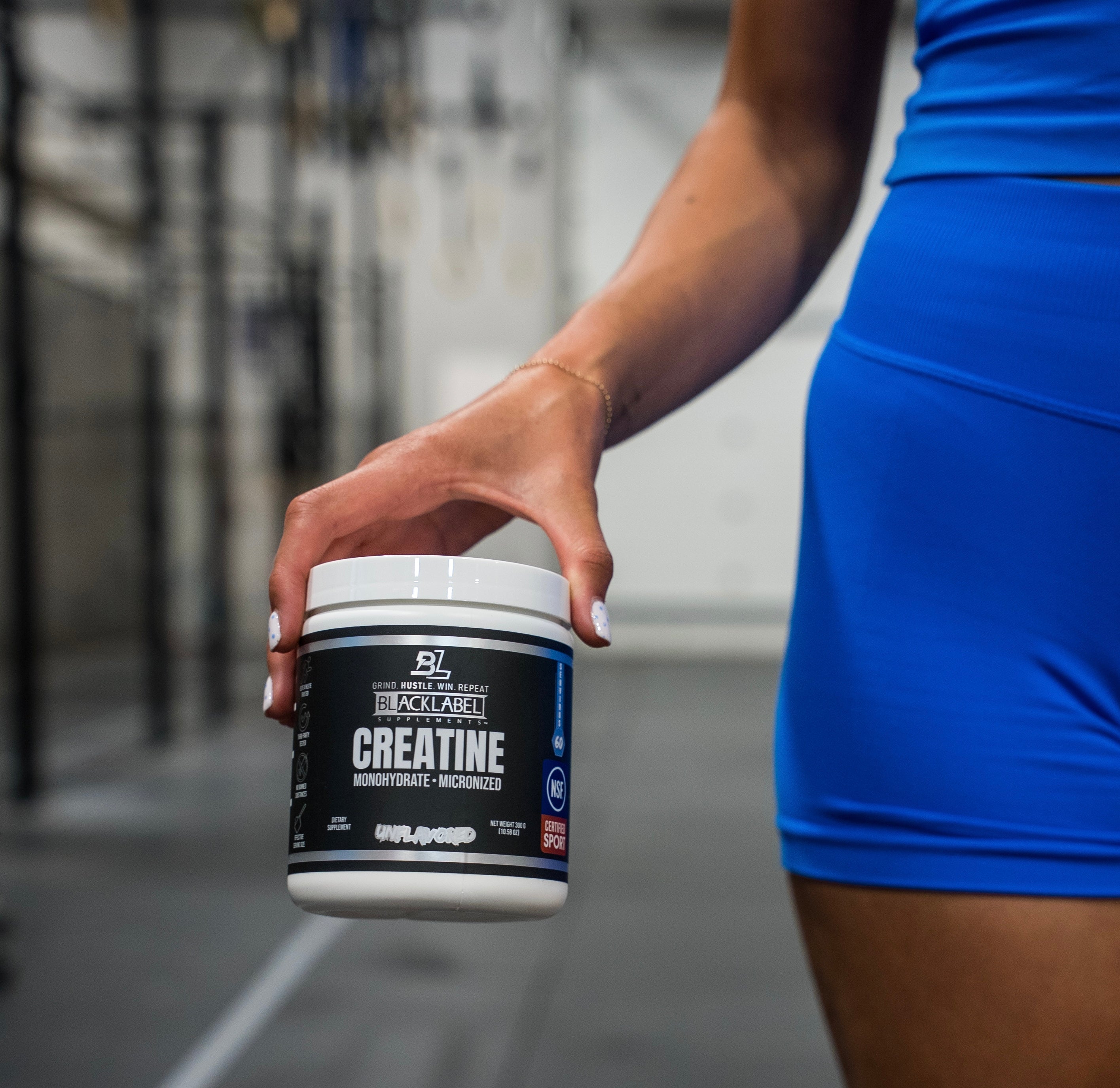 BLACKLABEL Micronized Creatine Monohydrate Powder - Unflavored