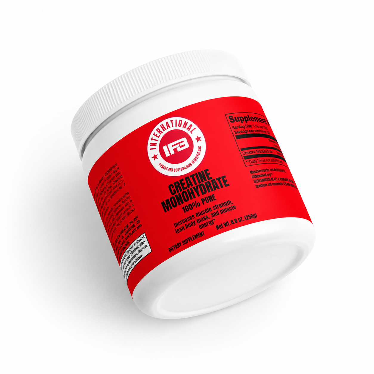 IFB Creatine Monohydrate Powder - Unflavored