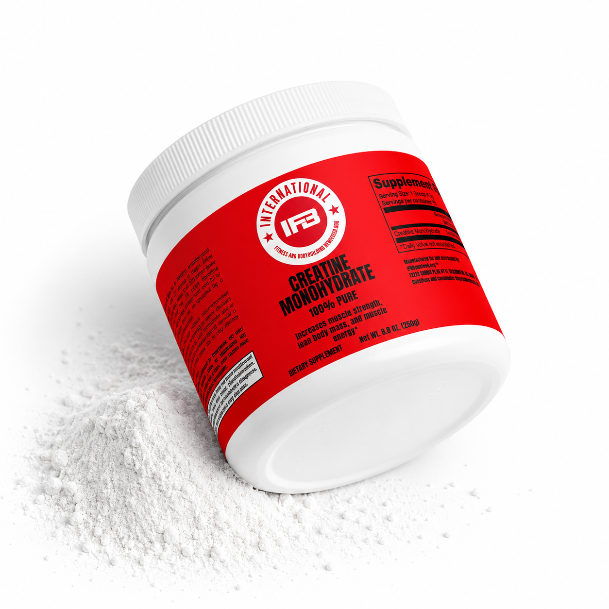 IFB Creatine Monohydrate Powder - Unflavored