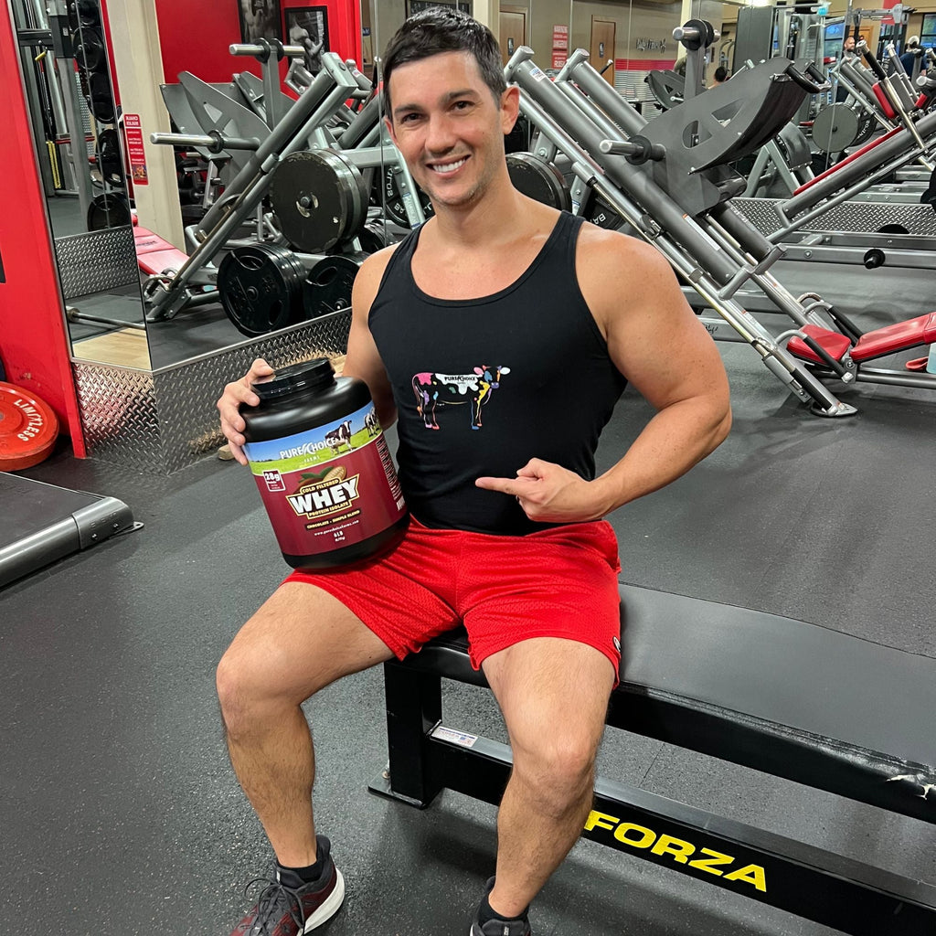 PURE CHOICE Whey Protein Isolate Powder - Chocolate