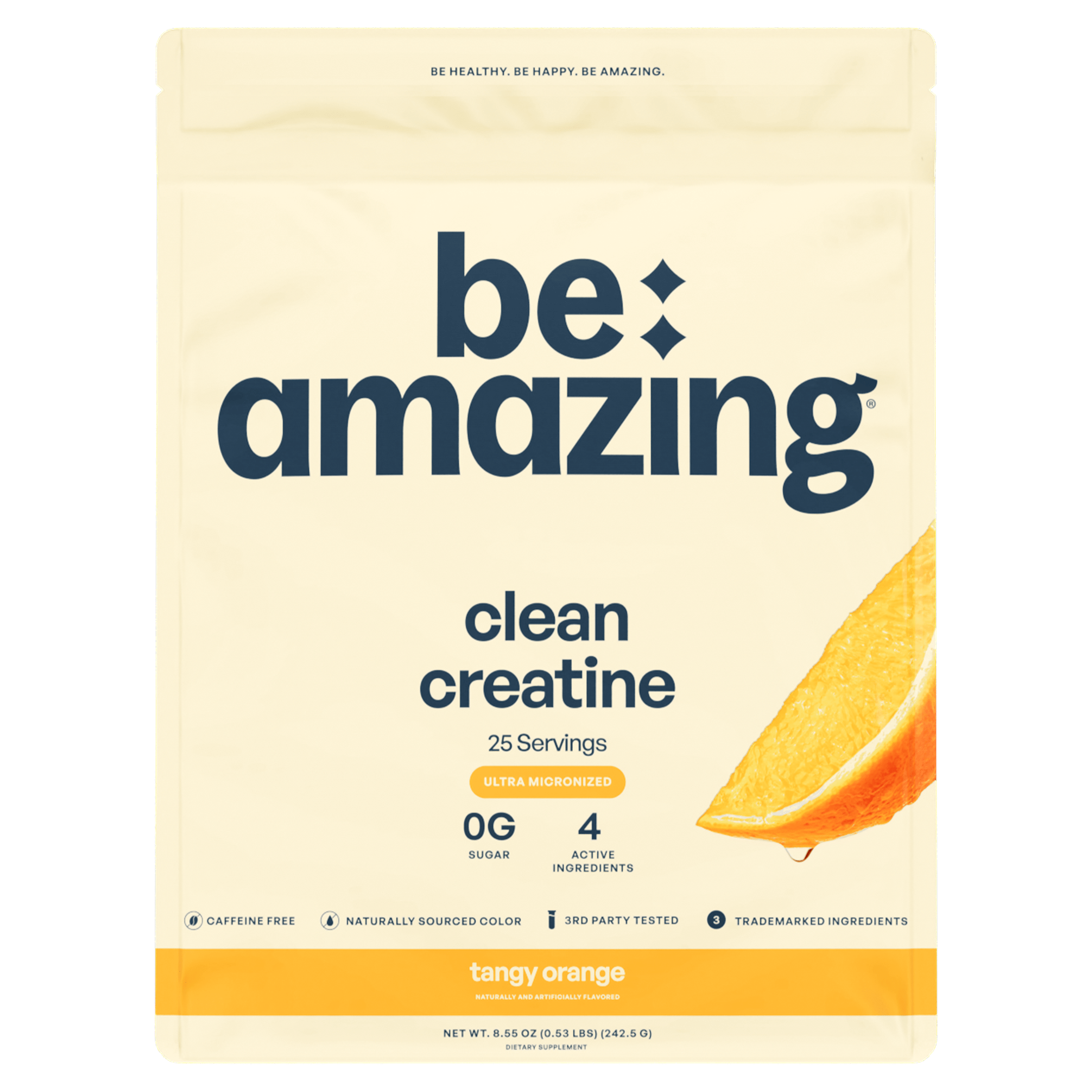 be amazing Clean Creatine Powder - 3 Flavors