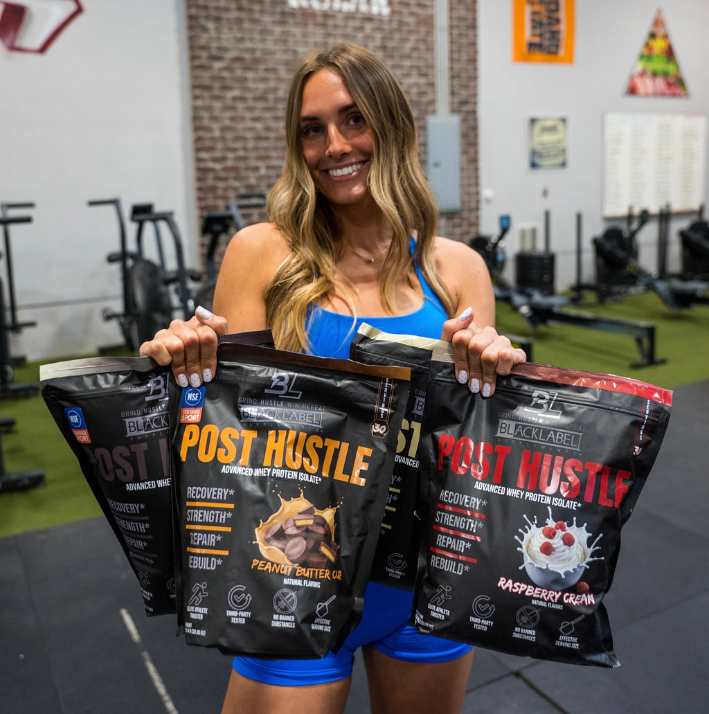 BLACKLABEL POST HUSTLE Whey Protein Isolate Powder - 4 Flavors