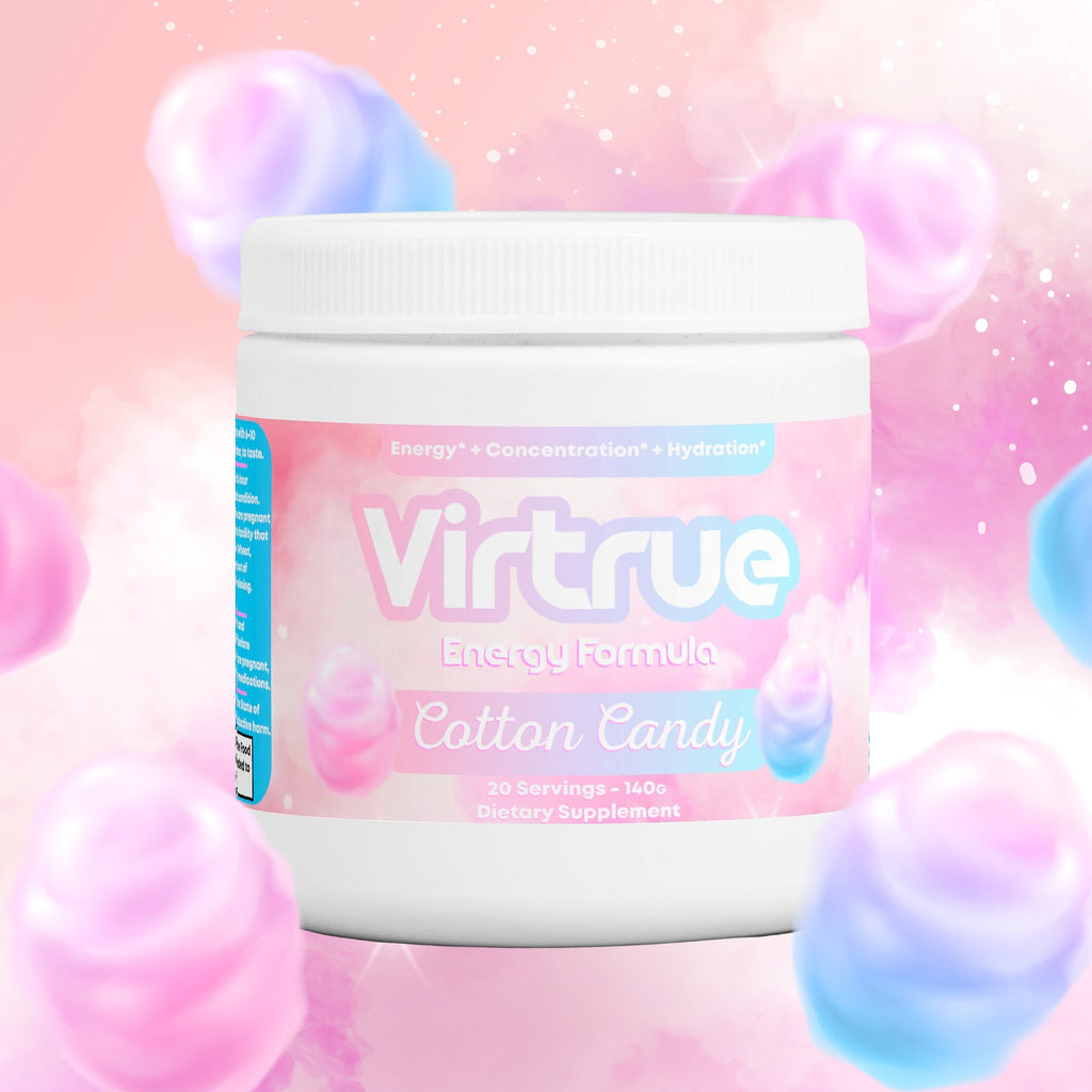 VIRTRUE Sugar-Free Pre-Workout - Cotton Candy
