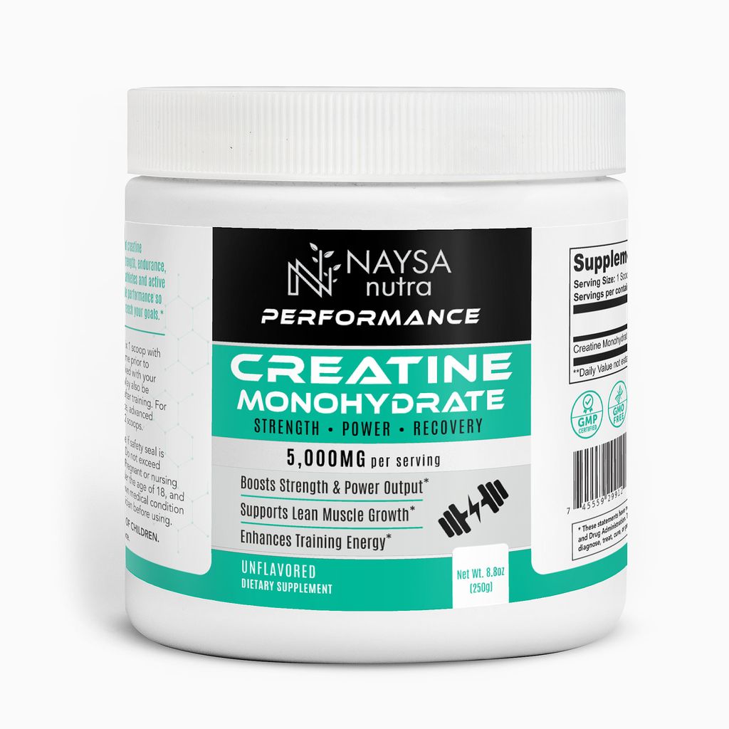 NAYSA NUTRA Creatine Monohydrate Powder - Unflavored