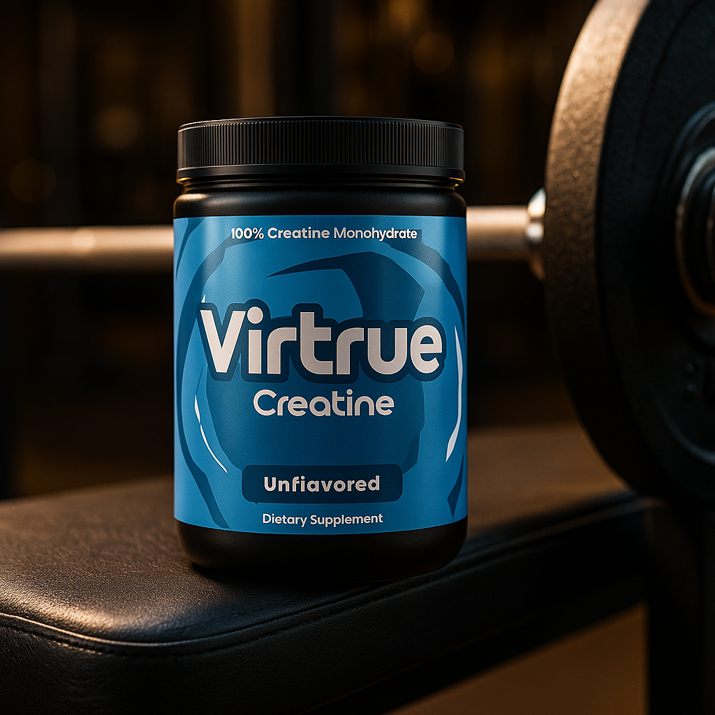 VIRTRUE Creatine Monohydrate Powder - Unflavored