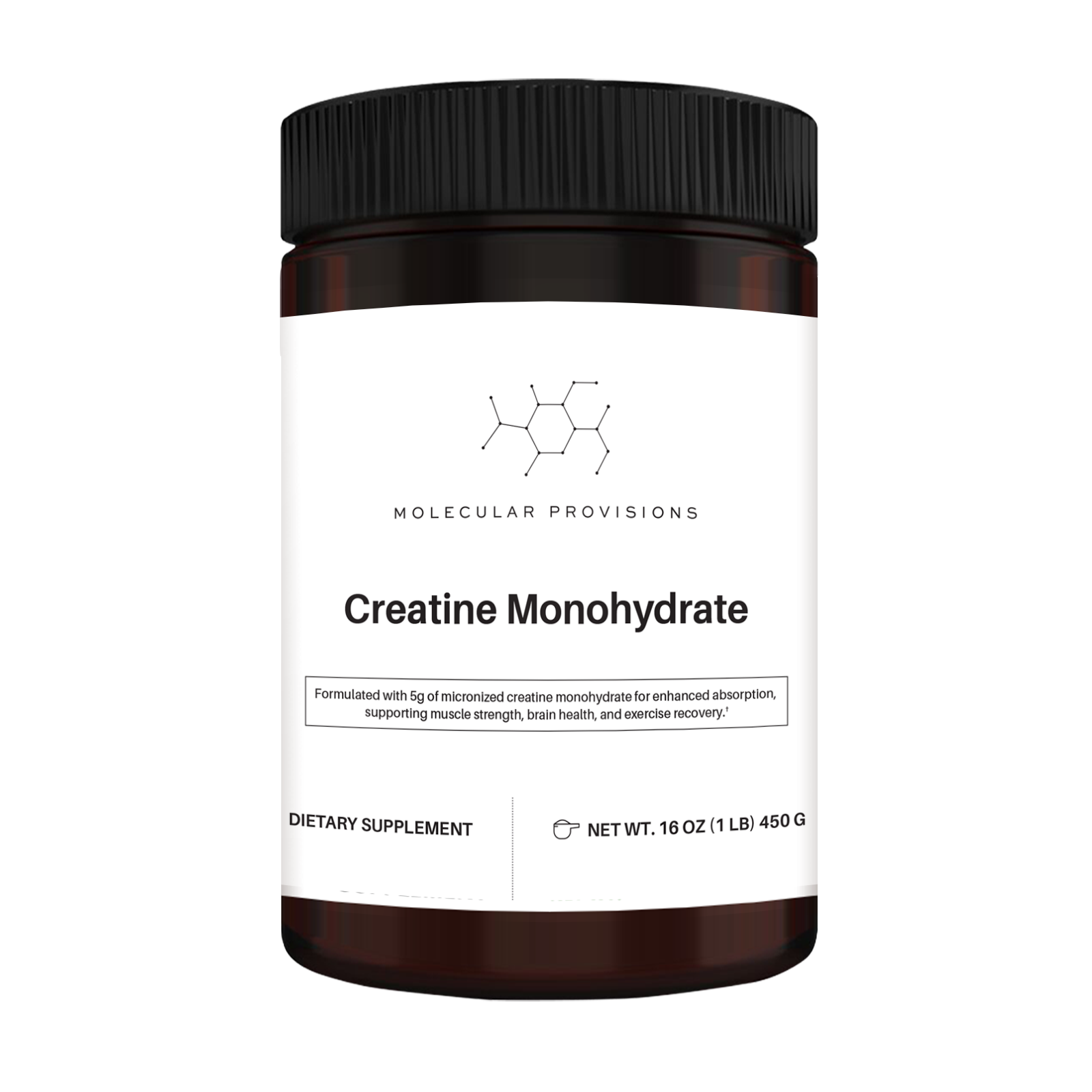 MOLECULAR PROVISIONS Creatine Monohydrate Powder - Unflavored