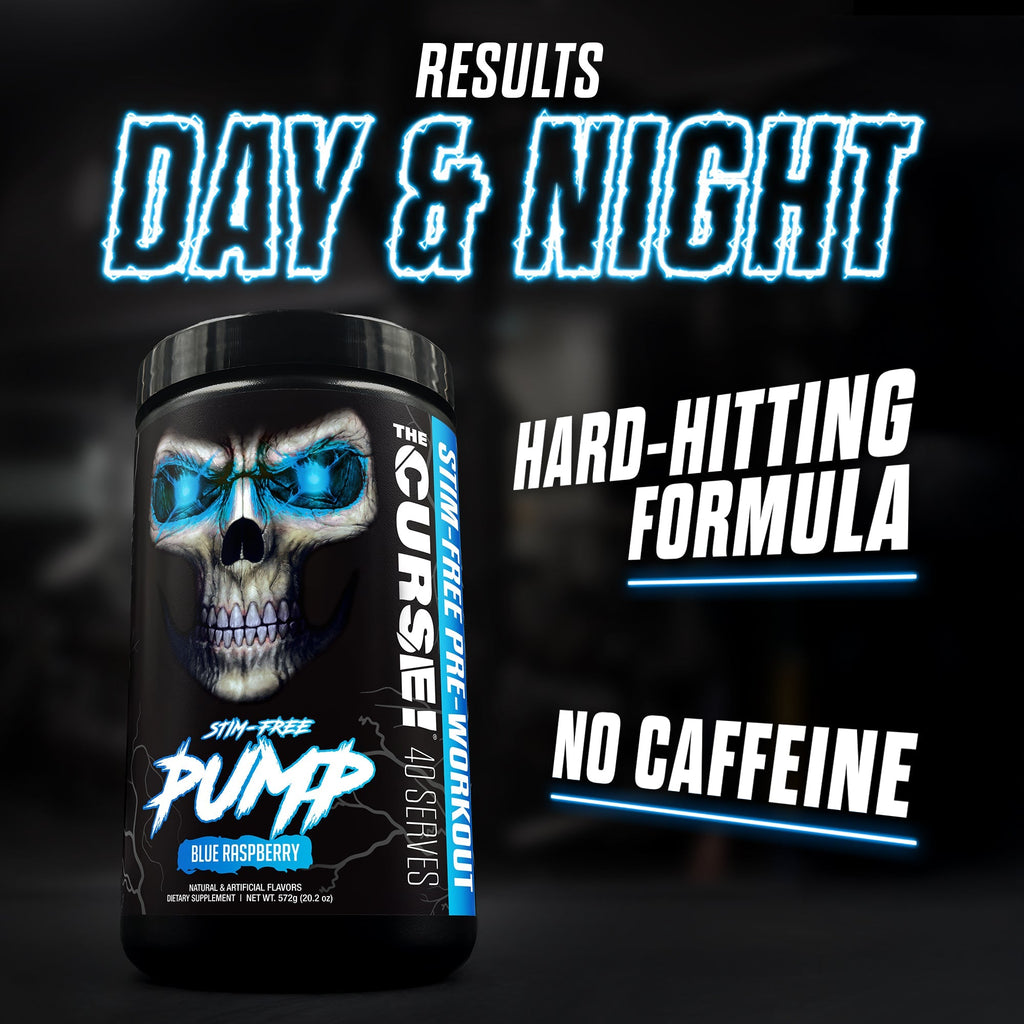 THE CURSE! Stim-Free Pump - 3 Flavors