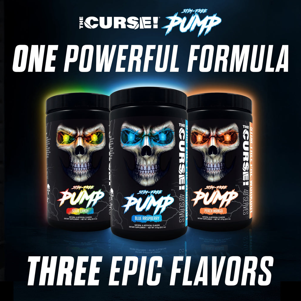 THE CURSE! Stim-Free Pump - 3 Flavors
