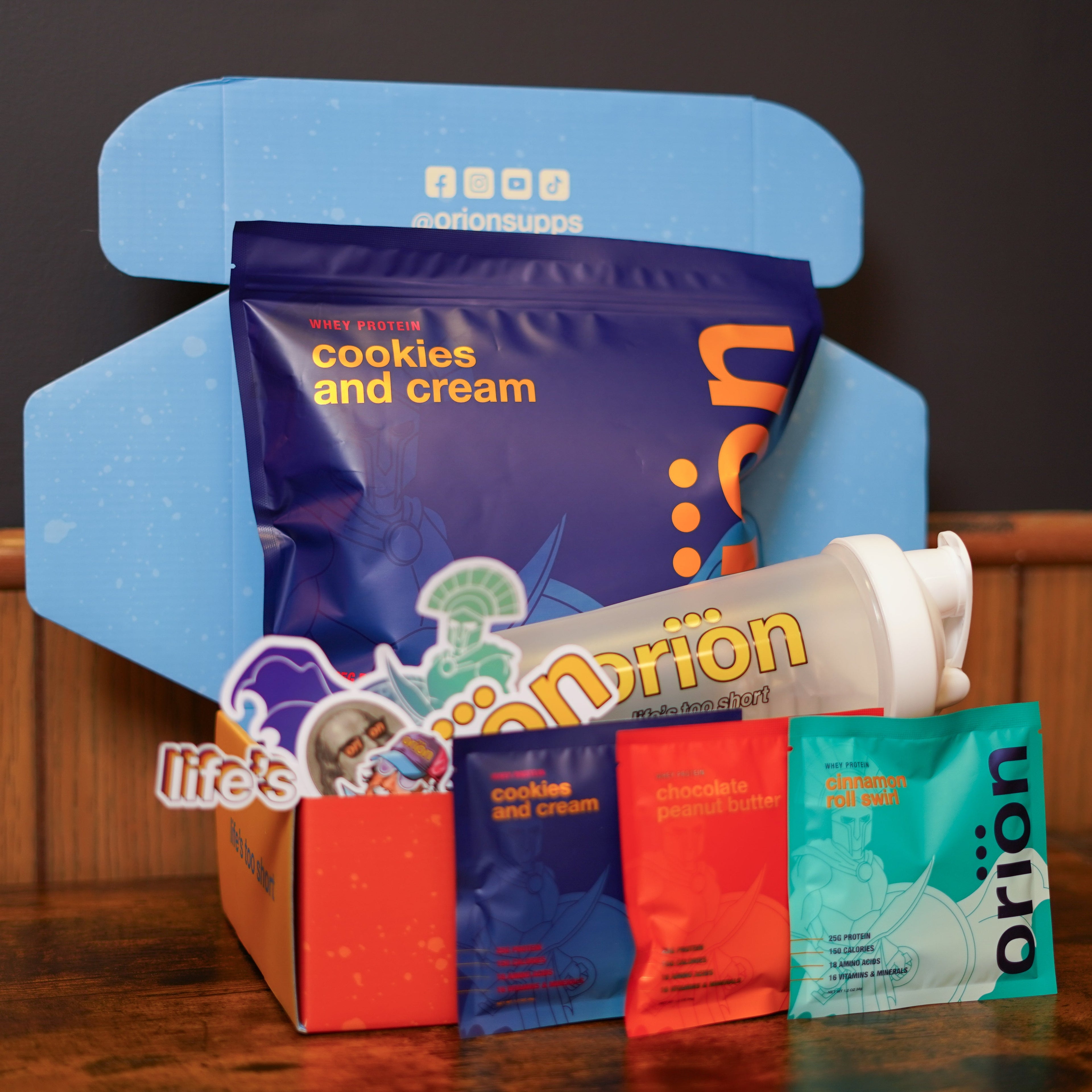 ORION Whey Protein Powder - 3 Flavors
