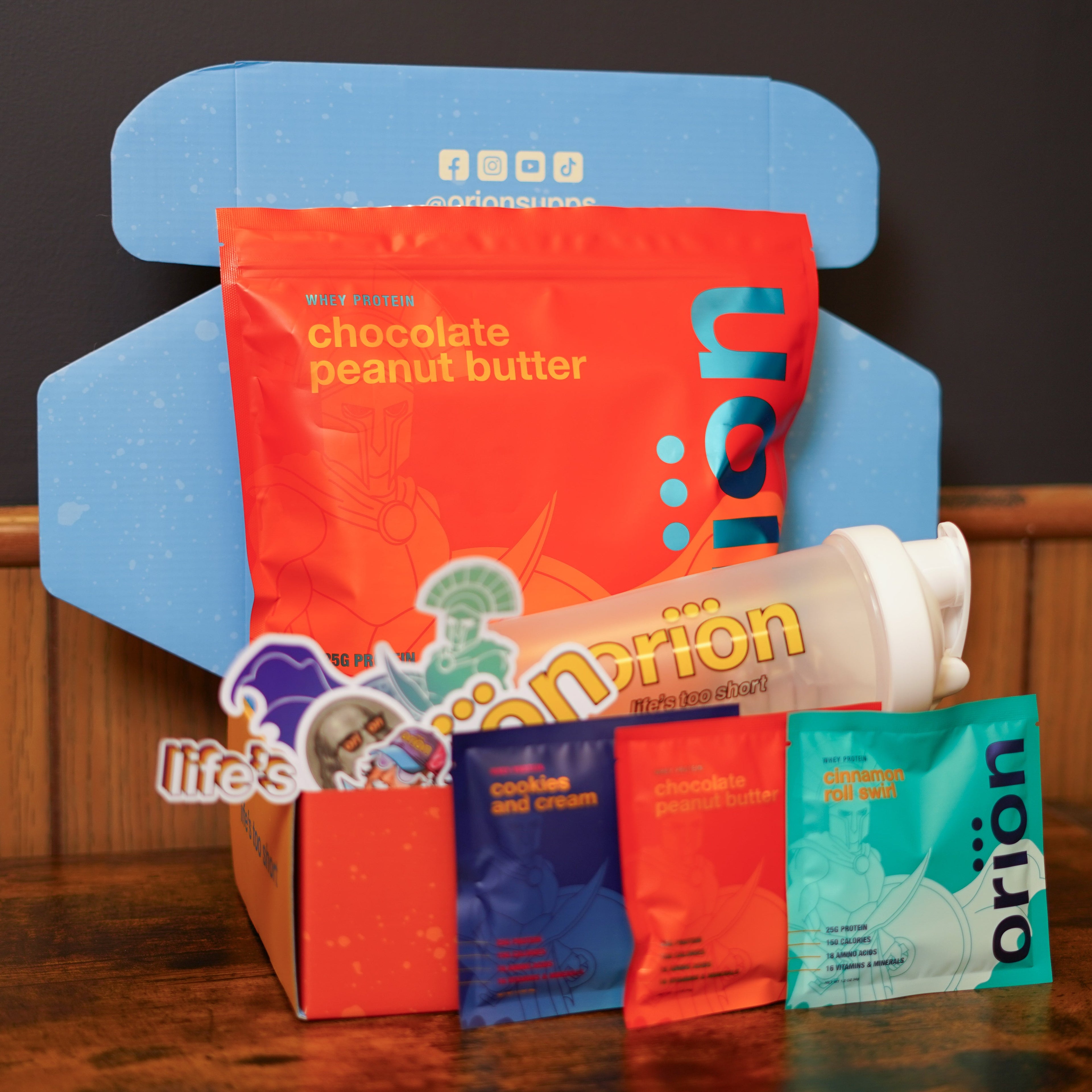 ORION Whey Protein Powder - 3 Flavors