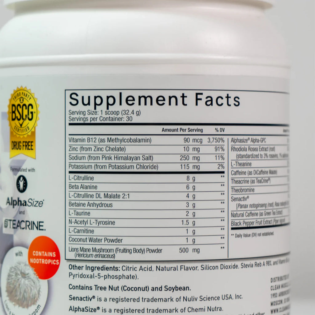 VIGOR Pre-Workout - Peach Mango