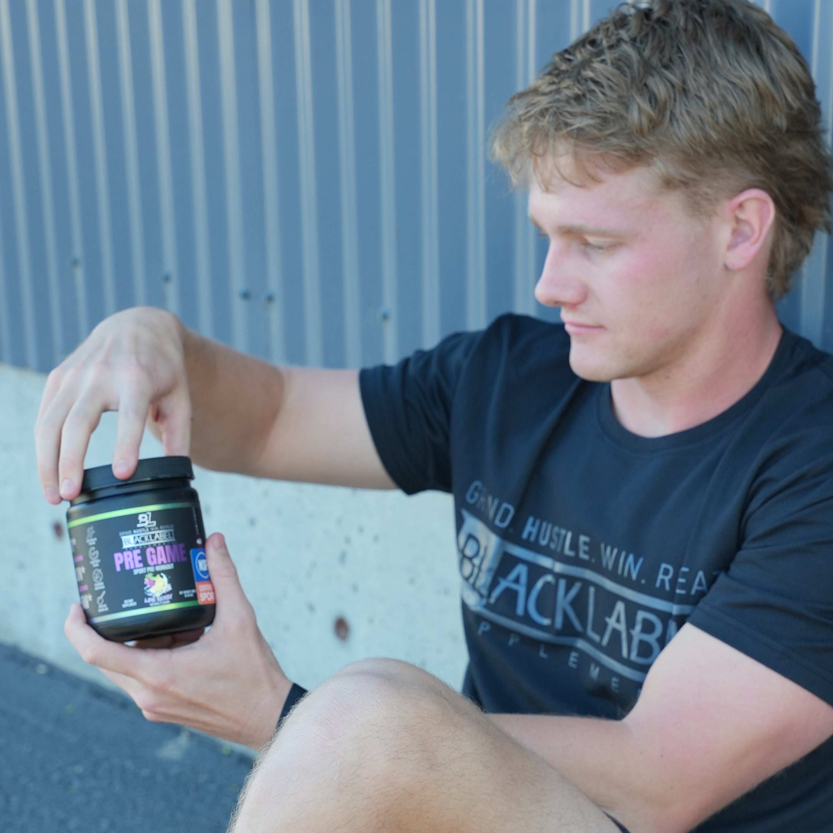 BLACKLABEL Pre Game Sport Pre-Workout - 3 Flavors