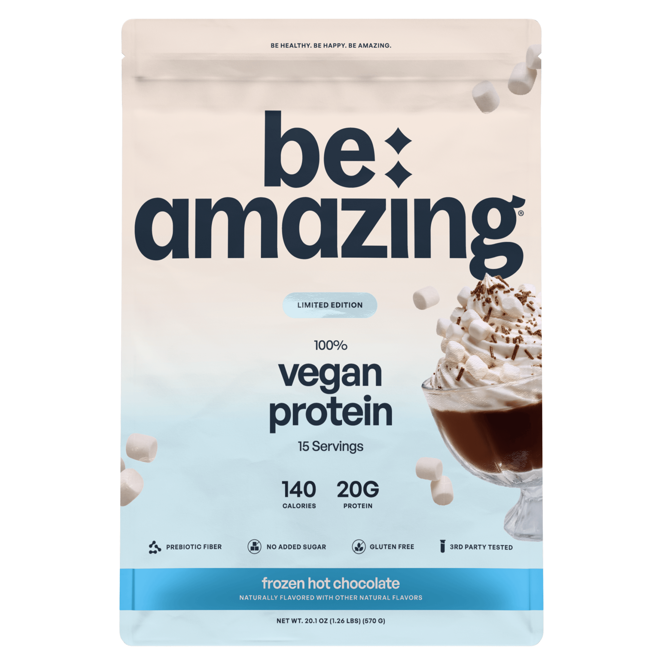 be amazing Vegan Protein Powder - 15 Flavors