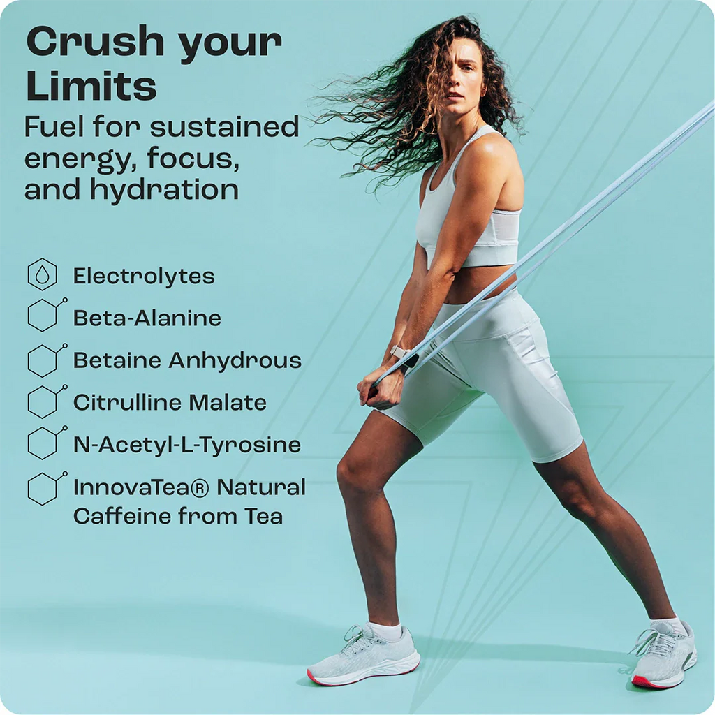 KEY NUTRIENTS Pre-Workout with Electrolytes - Blue Raspberry